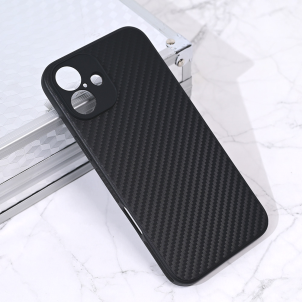 Maska za iPhone 16 Plus 6.7 Carbon fiber crna - 216239-1