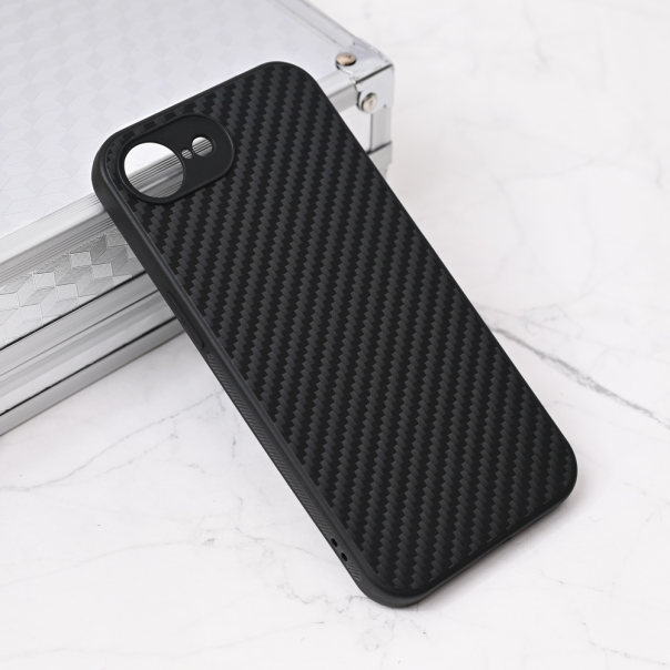 Maska za iPhone 16e 6.1 Carbon fiber crna - 221197