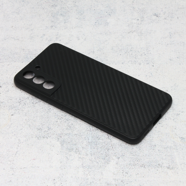 Maska za Samsung Galaxy S21 FE Carbon fiber crna - 94786