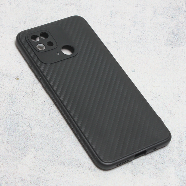Maska za Xiaomi Redmi 10C Carbon fiber crna - 201229