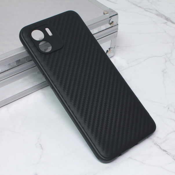 Maska za Xiaomi Redmi A1/A2 Carbon fiber crna - 205473