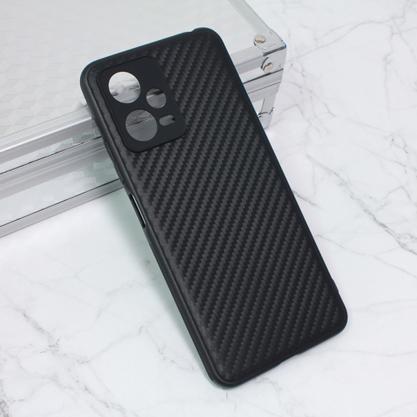 Torbica Carbon fiber za Xiaomi Redmi Note 12 5G (EU) crna - 207215