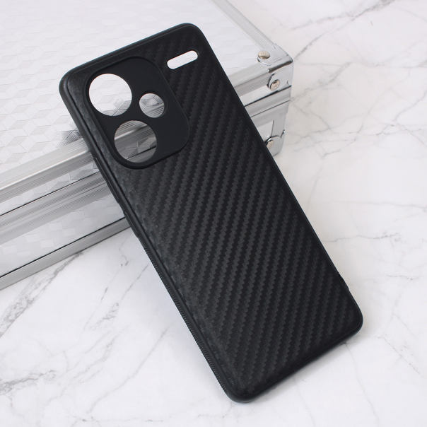 Maska za Xiaomi Redmi Note 13 Pro Plus Carbon fiber crna - 214383