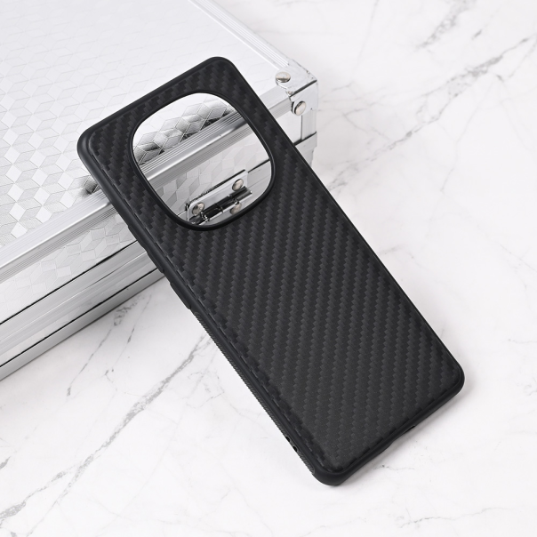 Torbica Carbon fiber za Xiaomi Redmi Note 14 Pro Plus (EU) crna - 221441