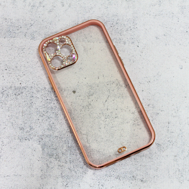 Maska za iPhone 12 Pro 6.1 Cirkon Camera roze - 94289
