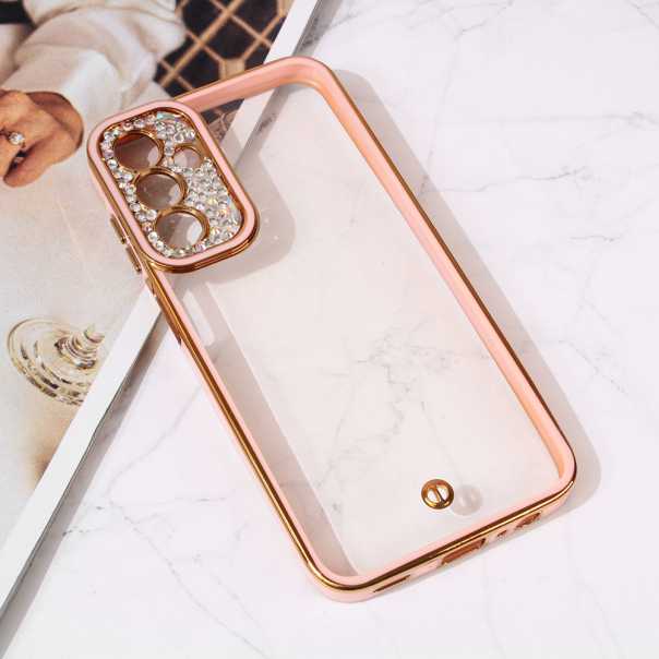 Maska za Samsung Galaxy A15 5G Cirkon Camera roze - 214391