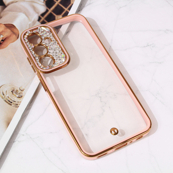 Torbica Cirkon Camera za Samsung A256B Galaxy A25 5G roze - 214393