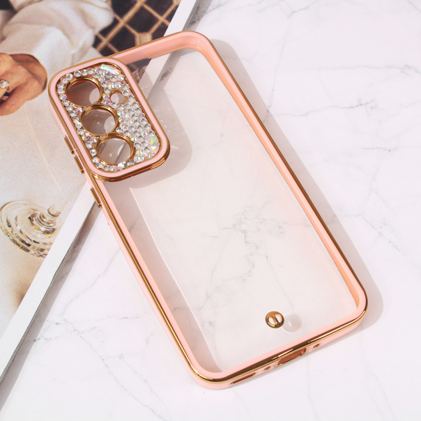 Maska za Samsung Galaxy A35 5G Cirkon Camera roze - 214395