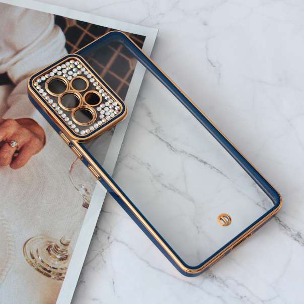 Maska za Samsung Galaxy A53 5G Cirkon Camera plava - 206800