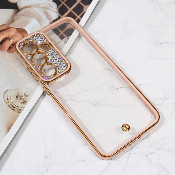 Torbica Cirkon Camera za Samsung S936B Galaxy S25 Plus roze - 220196