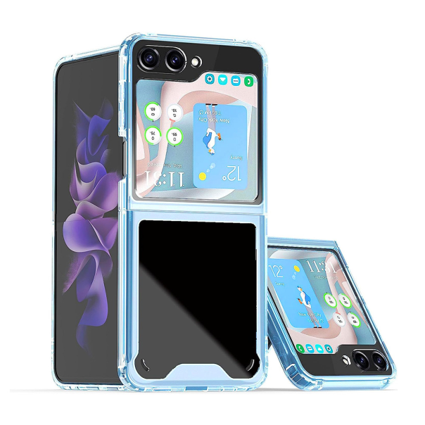 Torbica Clear TPU za Samsung F731B Galaxy Z Flip 5 5G plava - 208769