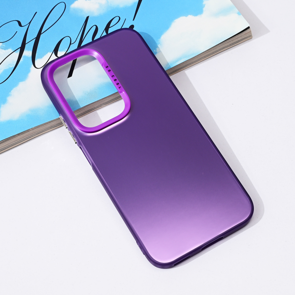 Maska za Honor 200 Lite Clear ljubičasta - 215670