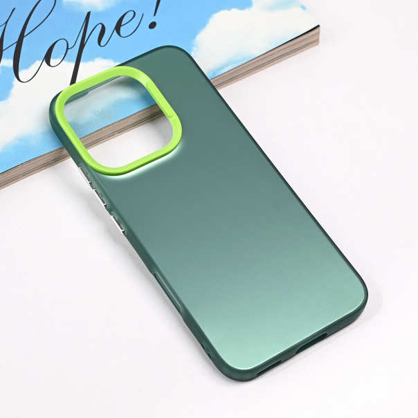 Maska za Honor 400 Lite Clear zelena - 222468