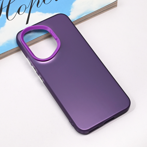 Maska za Honor 400 Clear ljubicasta - 222473