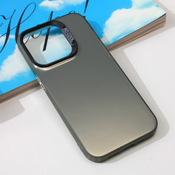 Maska za iPhone 15 Pro 6.1 Clear crna - 211768