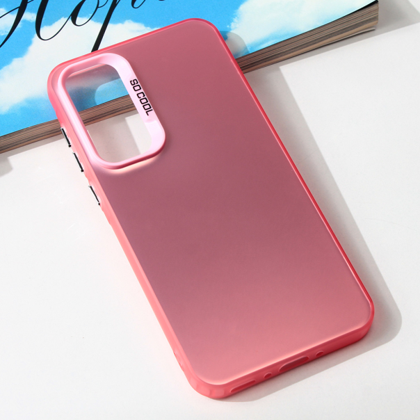 Maska za Samsung Galaxy A35 5G roza Clear - 213034