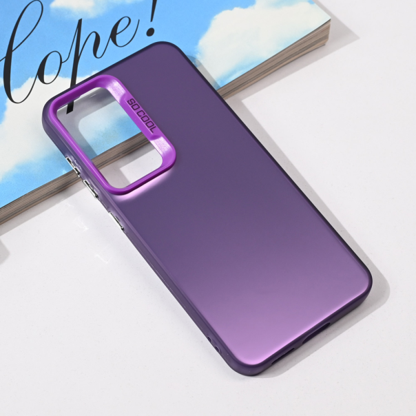 Torbica Clear za Samsung S931B Galaxy S25 ljubicasta - 219943