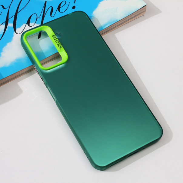 Maska za Xiaomi Redmi 13C Clear zelena - 211697