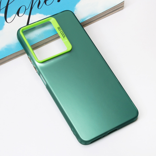 Maska za Xiaomi Redmi Note 13 4G Clear zelena - 214421