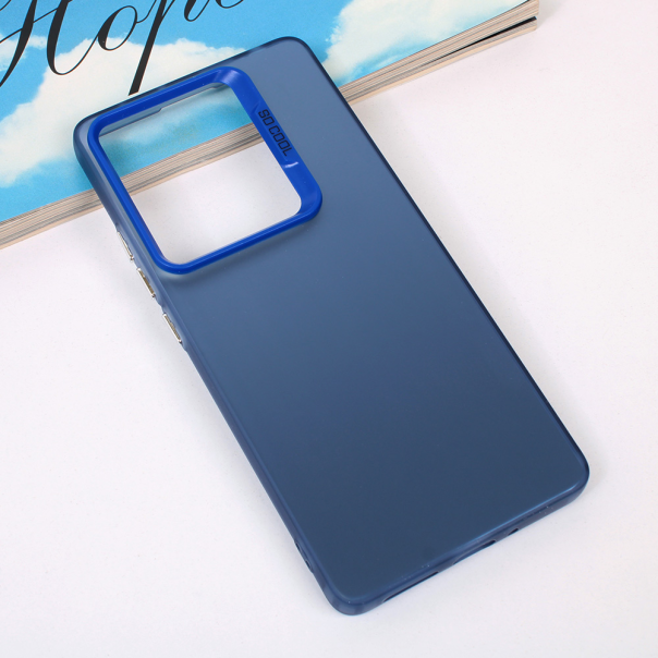 Maska za Xiaomi Redmi Note 13 Pro 4G Clear plava - 214190