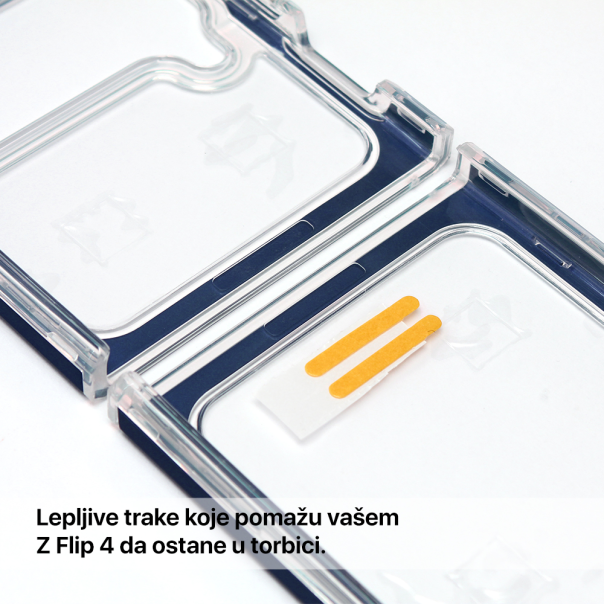 Torbica Color HD za Samsung F721B Galaxy Z Flip 4 5G plava - 203498