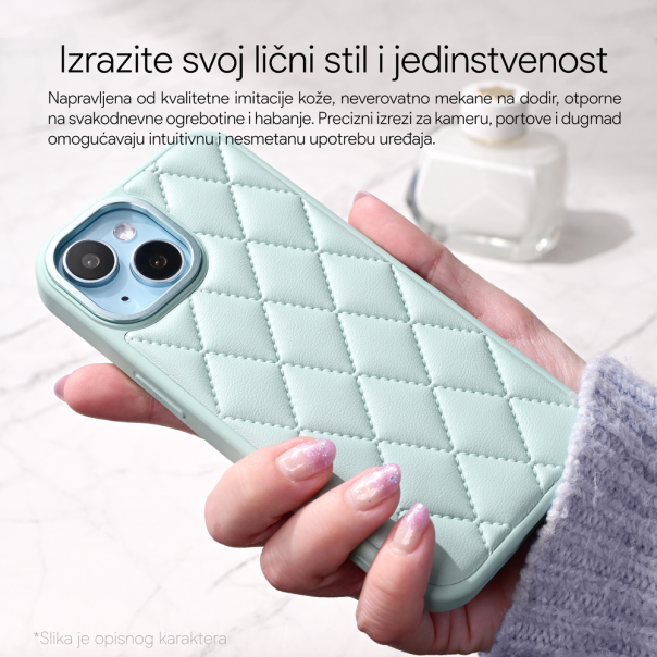 Torbica Color Pop za iPhone 15 6.1 crna - 219178