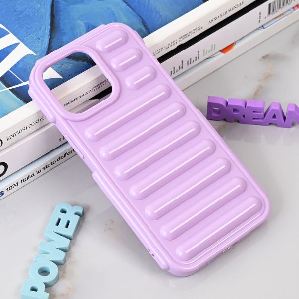 Torbica Color Rib za iPhone 13 Pro Max 6.7 lila - 215207