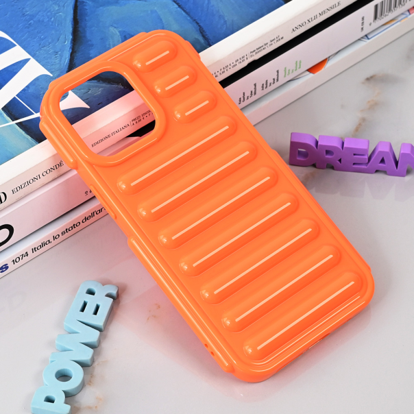 Torbica Color Rib za iPhone 13 Pro Max 6.7 narandzasta - 215210