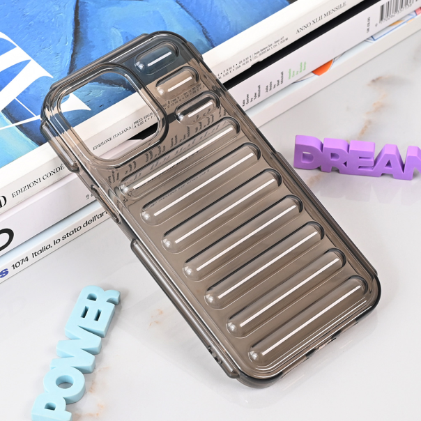 Maska za iPhone 13 Pro Max 6.7 Color Rib siva - 215209