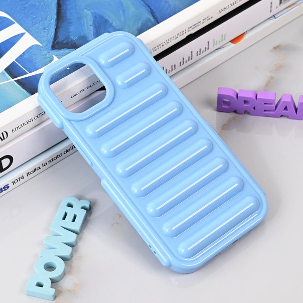 Maska za iPhone 14 6.1 Color Rib plava - 215214