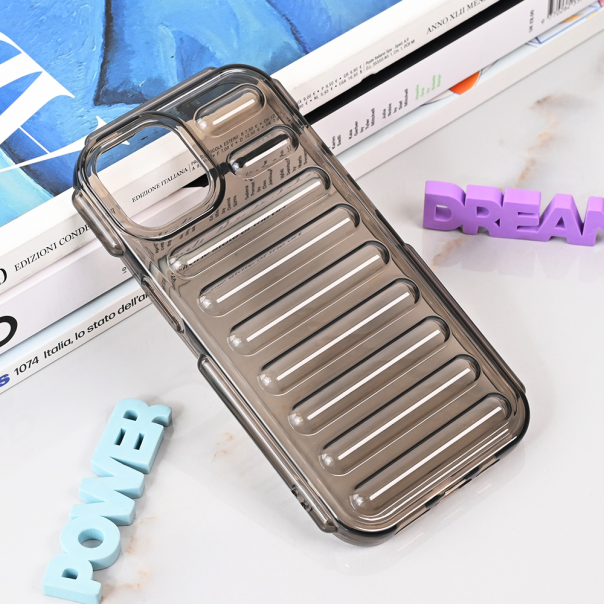 Maska za iPhone 15 6.1 Color Rib siva - 215227