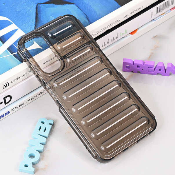 Maska za Samsung Galaxy A05s Color Rib siva - 215245