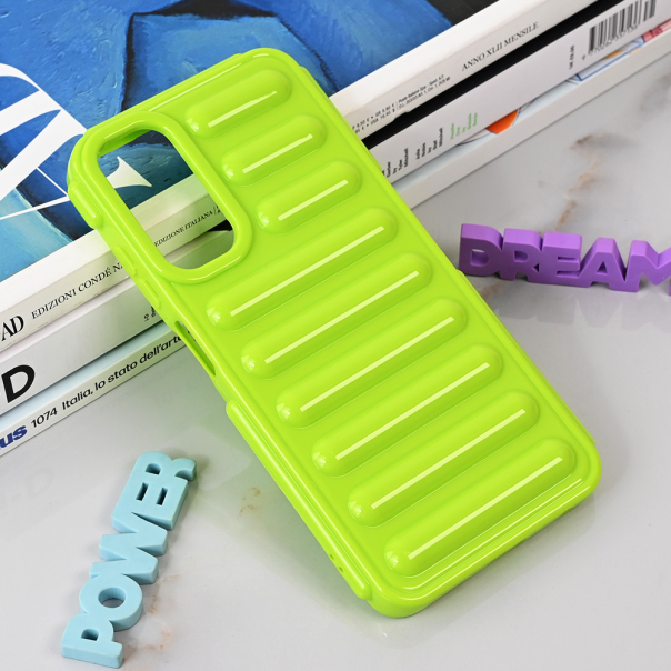 Maska za Samsung Galaxy A05s Color Rib zelena - 215247