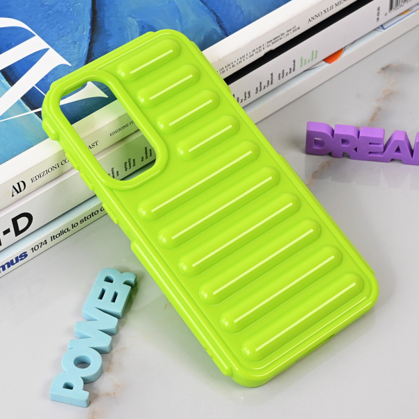 Maska za Samsung Galaxy A35 5G Color Rib zelena - 215265-1