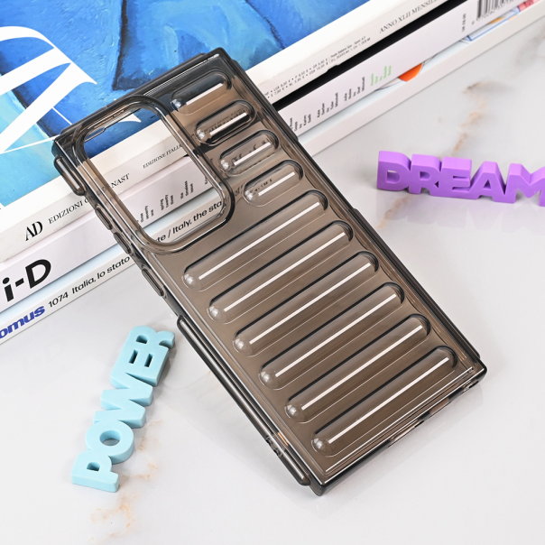 Maska za Samsung Galaxy S23 Ultra Color Rib siva - 215295-1