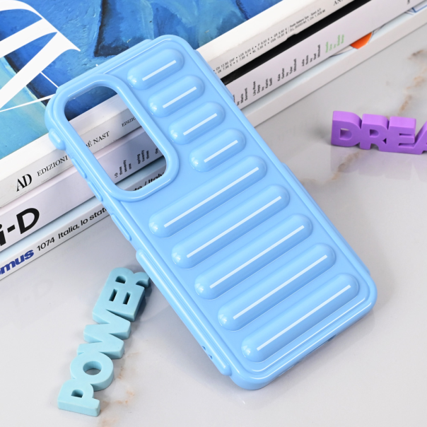 Maska za Samsung Galaxy S24 Color Rib plava - 215274