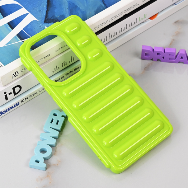 Maska za Xiaomi Redmi Note 13 Pro 4G (EU) Color Rib zelena - 215306