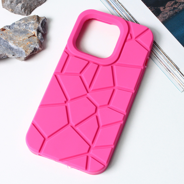Torbica Color Stone za iPhone 14 Pro 6.1 pink - 207578