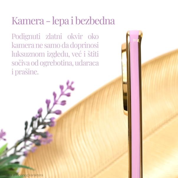 Torbica Color TPU za Xiaomi Redmi Note 14 Pro Plus roze - 220227