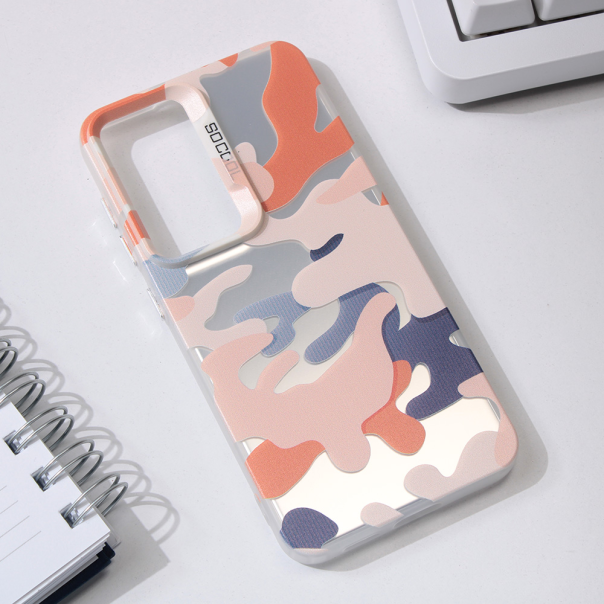 Maska za Samsung Galaxy S23 orange Color Wave - 8020308