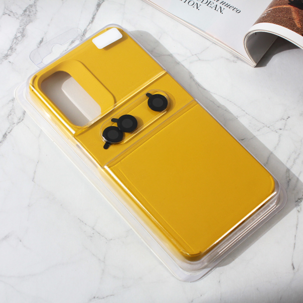 Maska za Samsung Galaxy A34 5G Colorful and Camera glass žuta - 211519