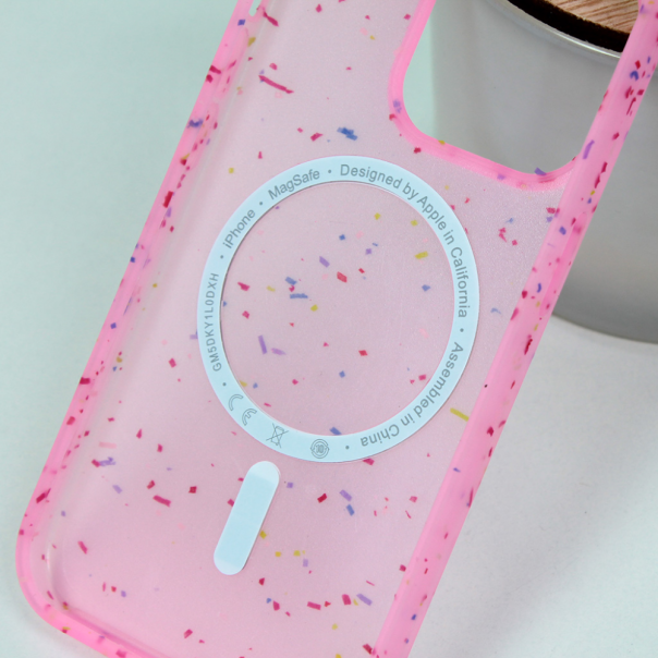 Torbica Colorful Magsafe za iPhone 14 6.1 roze - 206097