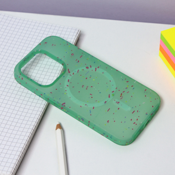 Torbica Colorful Magsafe za iPhone 14 pro 6.1 zelena - 206093