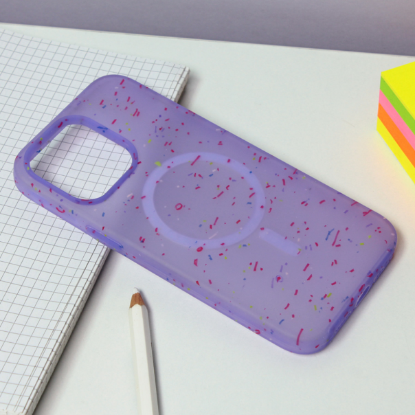 Torbica Colorful Magsafe za iPhone 14 Pro Max 6.7 ljubicasta - 206094