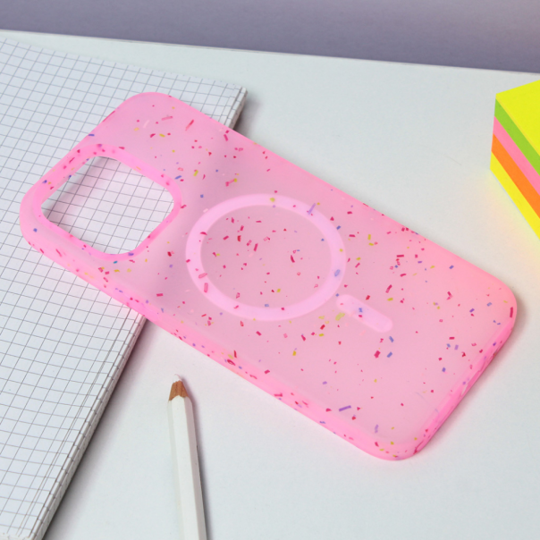 Torbica Colorful Magsafe za iPhone 14 Pro Max 6.7 roze - 206095
