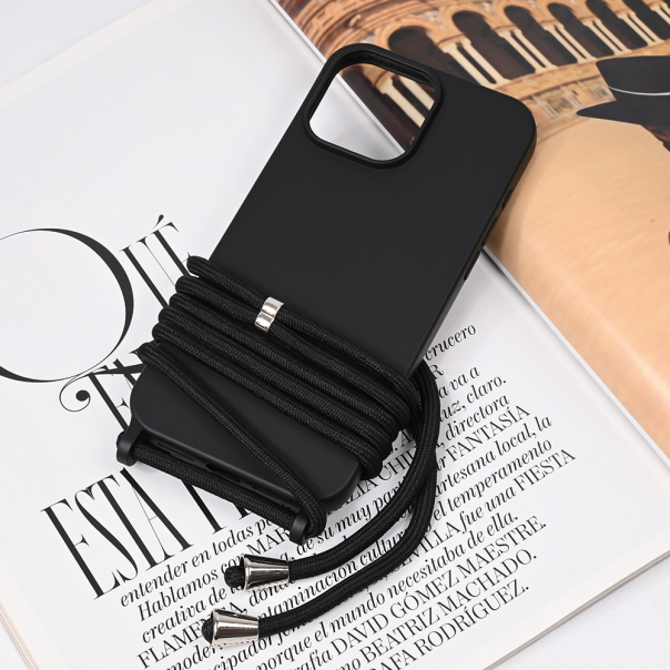 Torbica Crossbody za iPhone 16 Pro Max 6.9 crna - 221756