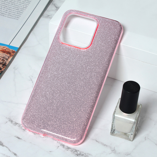 Maska za Xiaomi 13 Crystal Dust roze - 207733