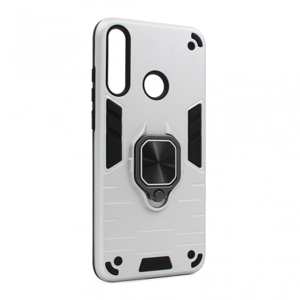 Maska za Huawei Y6p Cube Ring siva - 88213