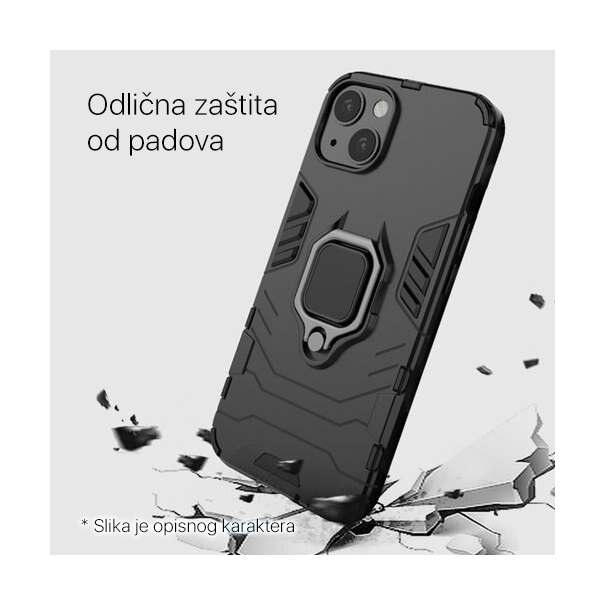 Torbica Cube Ring za Xiaomi 13 crna - 208272