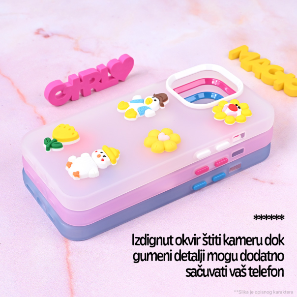 Maska za iPhone 11 6.1 Cute bela - 222130